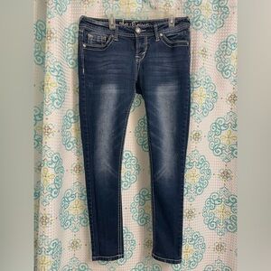 Wall flower mid rise blue jeans
